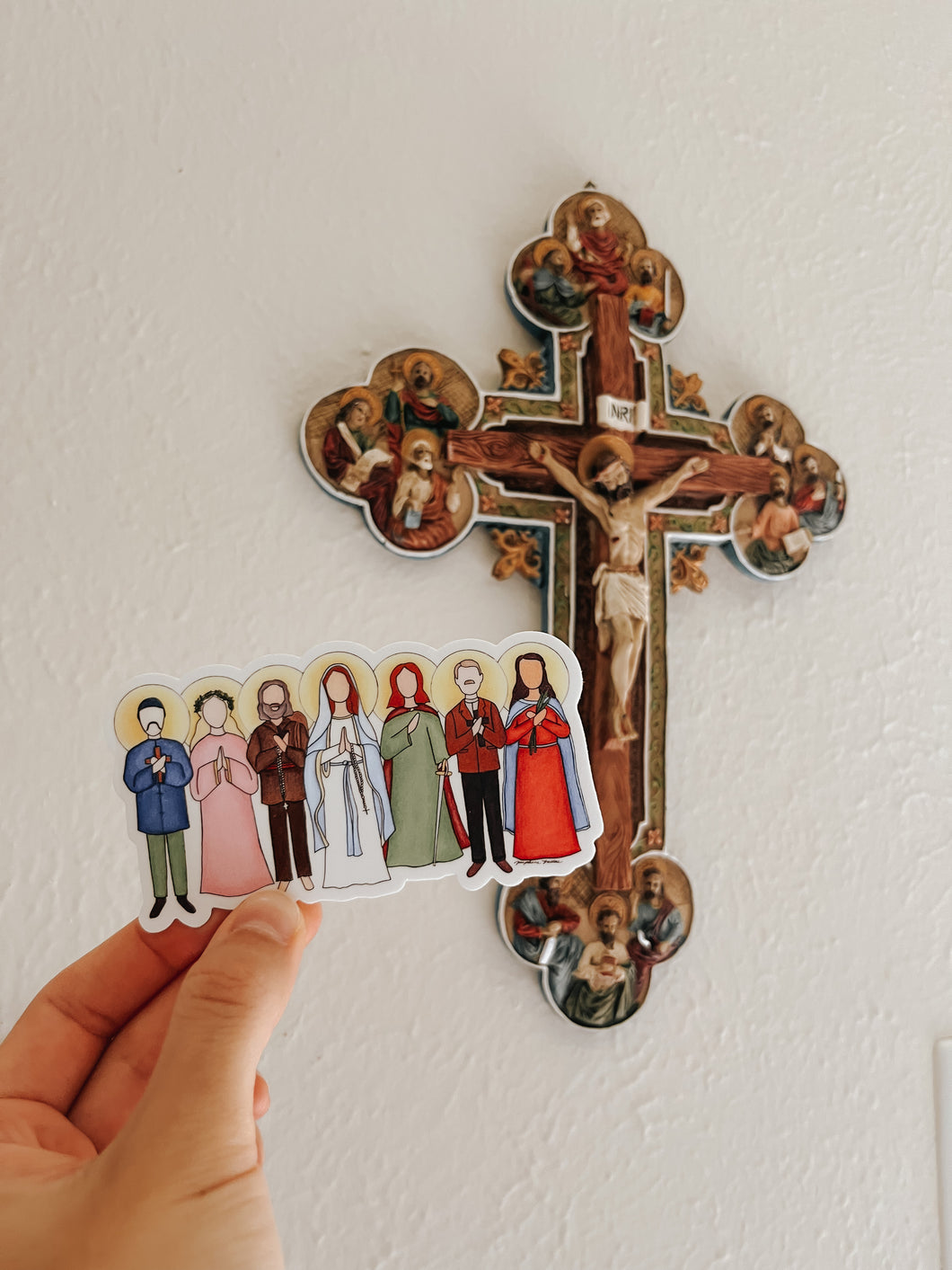 A Cloud of Witnesses for Mental Health Sticker