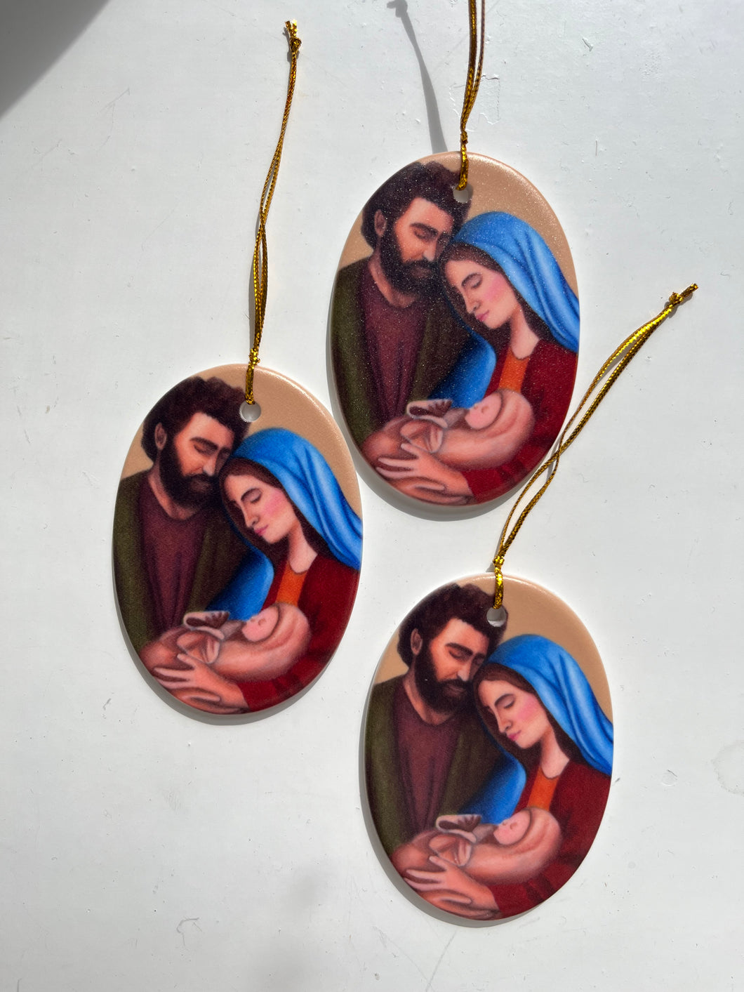 The Sacred Family Ornament