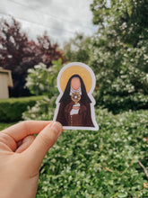 Load image into Gallery viewer, St. Clare of Assisi Sticker
