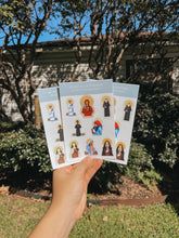 Load image into Gallery viewer, Women Saint Sticker Sheet
