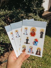 Load image into Gallery viewer, Women Saint Sticker Sheet
