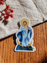 Load image into Gallery viewer, Mary, Mother of God Clear Sticker
