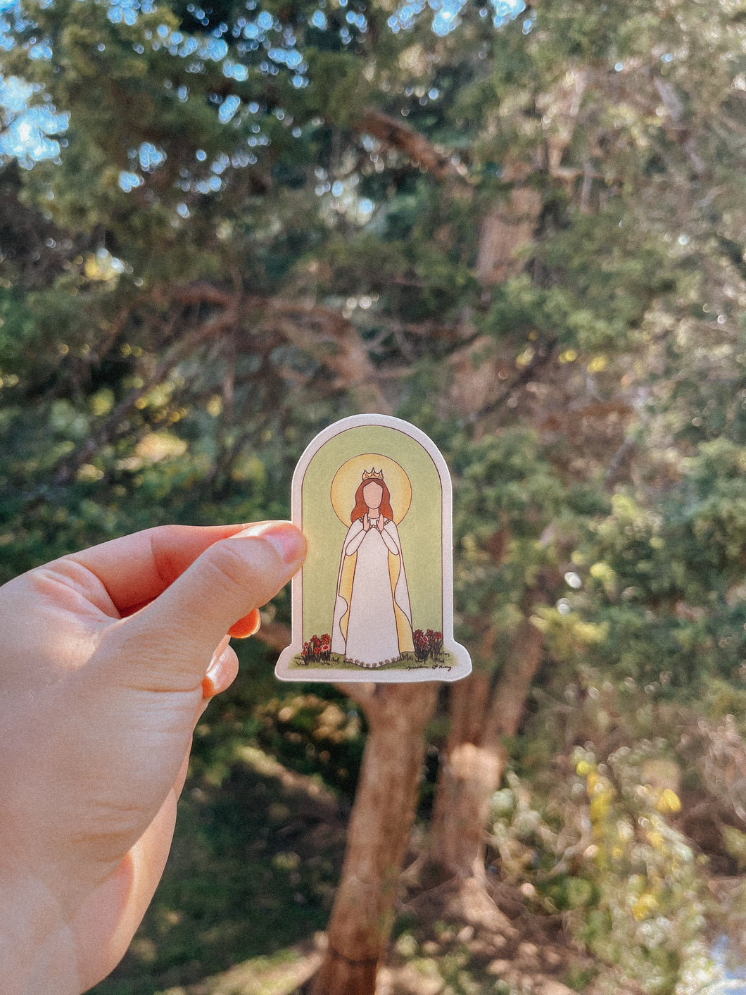 Our Lady of Knock Sticker