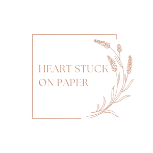 Heart Stuck on Paper