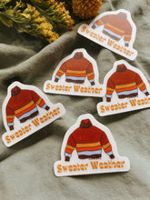 Load image into Gallery viewer, Sweater Weather Sticker
